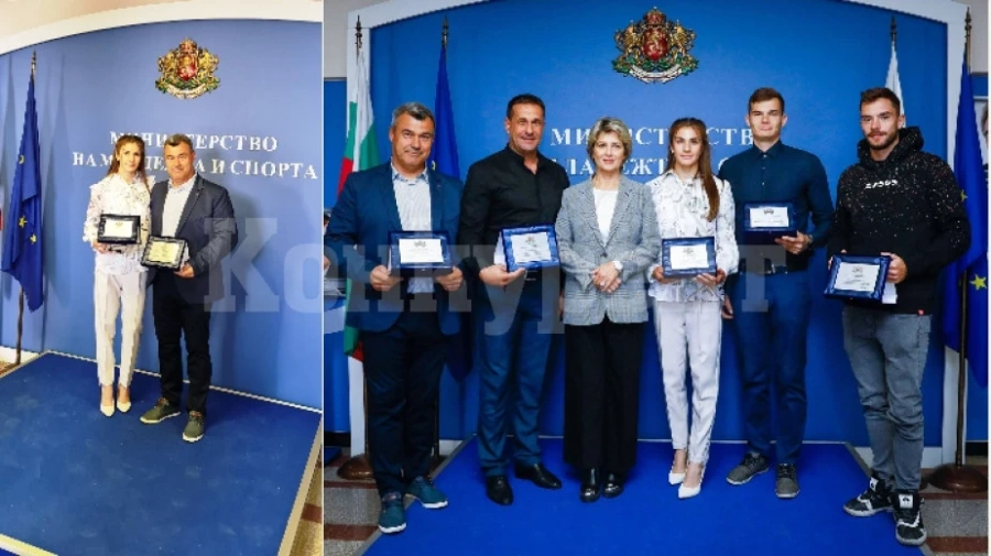 Министърът на спорта награди видински гребци