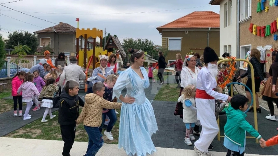 Есенно тържество в детската градина в Брегово