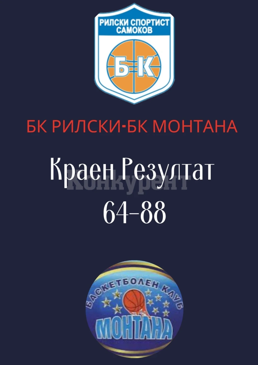 Рутинна победа на Монтана в Самоков