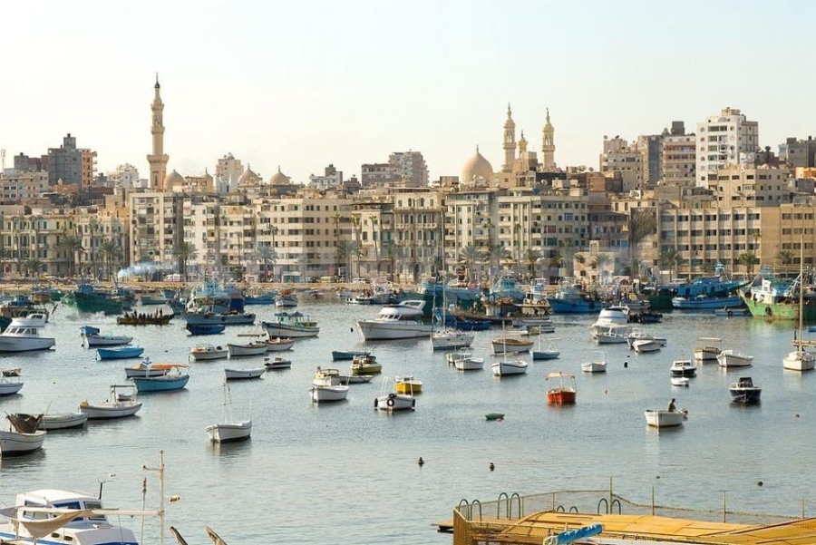 Древният град Александрия потъва безвъзвратно