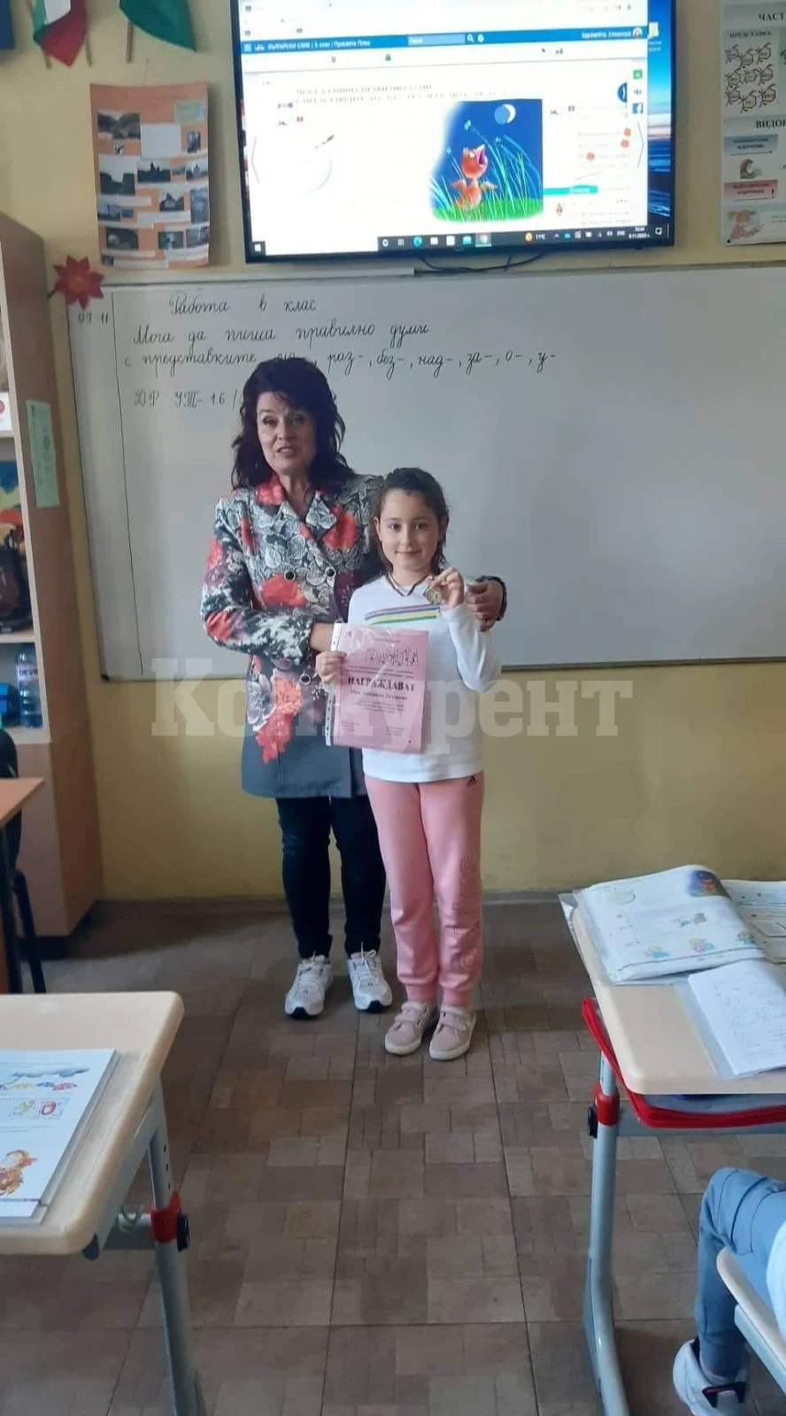 Малката Ния - златното момиче с пореден математически успех