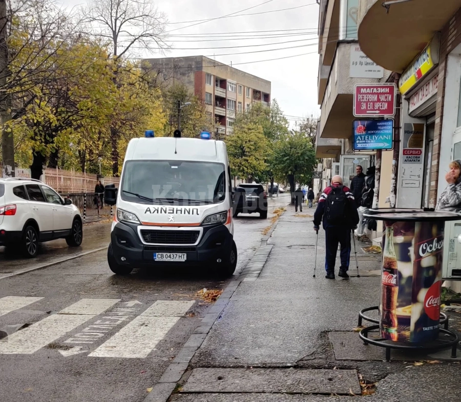 Спешни медици оказаха първа помощ на жена във Враца СНИМКИ