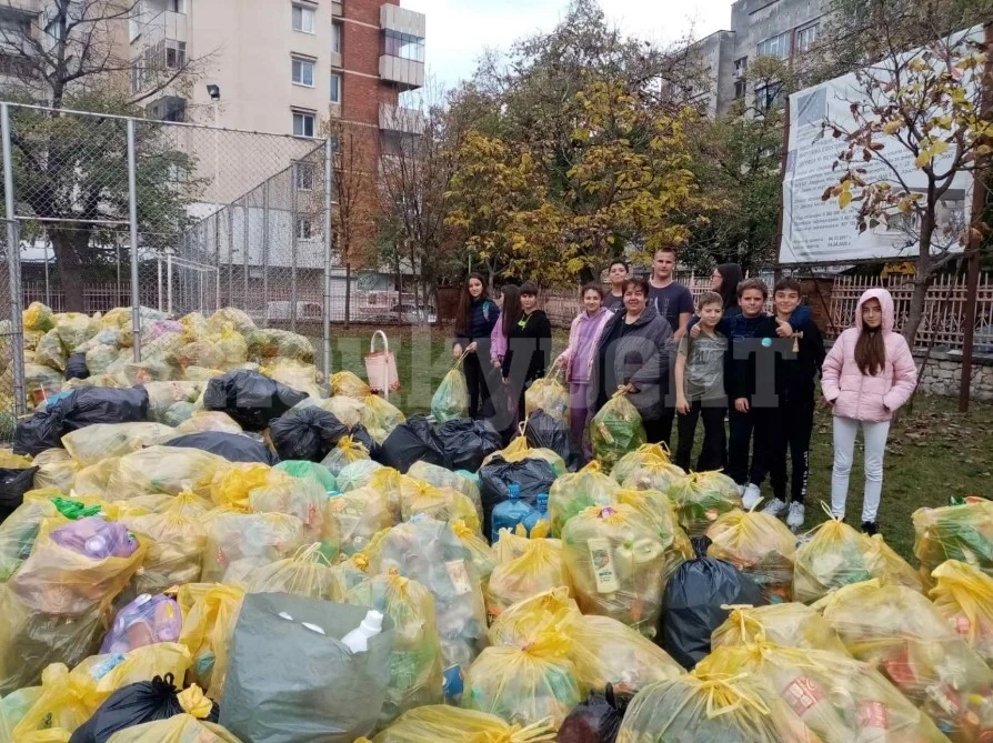 СУ „Христо Ботев“- Враца се включи успешно в кампанията „Екошампиони“