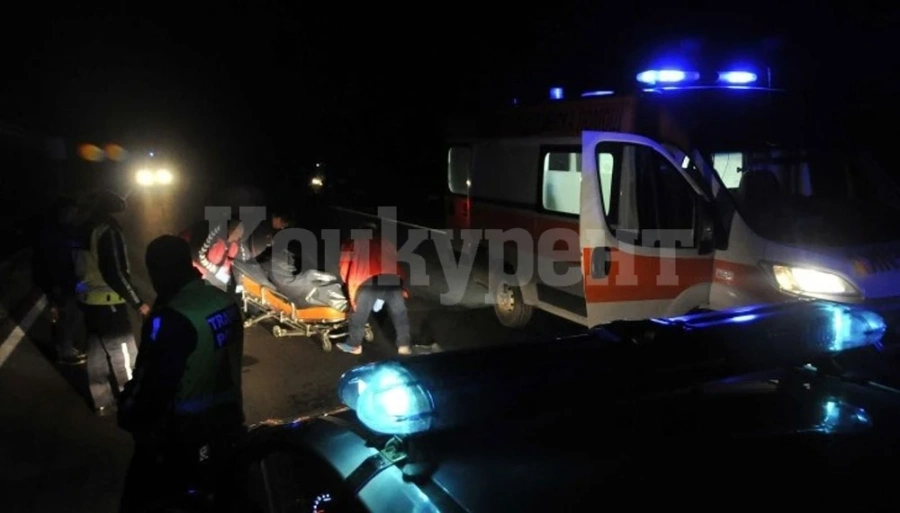 Жена и двете й дъщери пострадаха при катастрофа във Врачанско, забила колата си в крайпътен скат