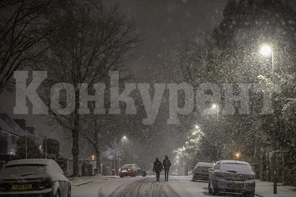 Великобритания преживя ледена нощ - температурите паднаха до минус 15 градуса