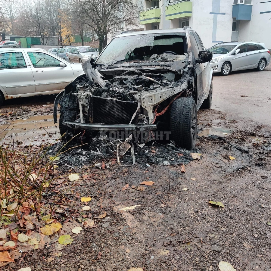 Мистерията се заплита! Подпаленият джип във Враца бил на…