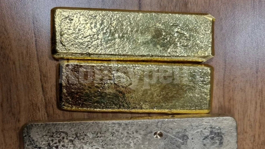 Митничари задържаха контрабандни златни отливки за над 234 000 лв.