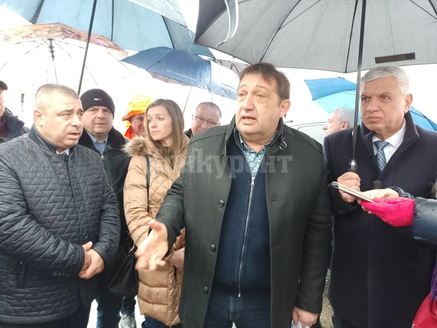 Министър Иван Шишков: Разочарован съм от състоянието на обхода на Враца СНИМКИ