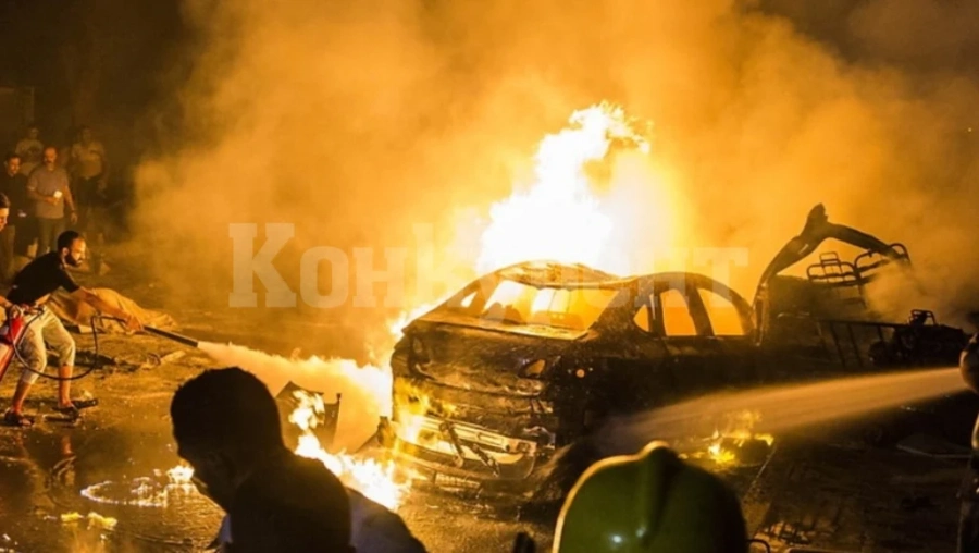 Огнена вендета в Монтана! Драснаха клечката на Голф, собственикът сам го гаси