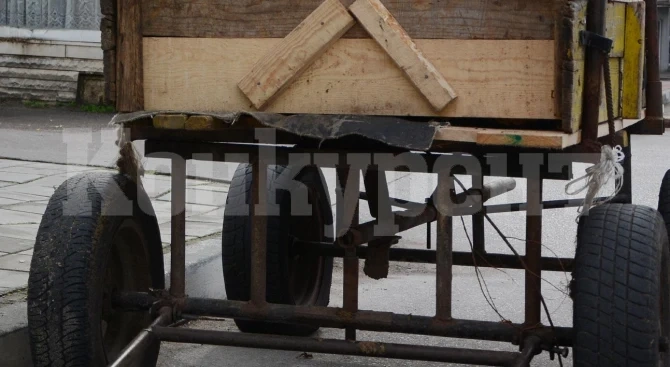 Друснаха с акт каруцар заради незаконни дърва