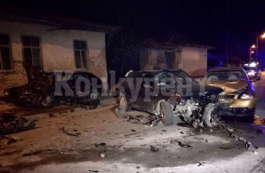 Тежка катастрофа затвори входа и изхода на Пловдив, има ранени
