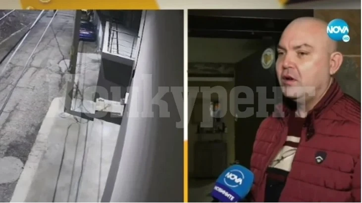 Мъж хвана крадец у дома си, подгони го из цял Лом и... ВИДЕО