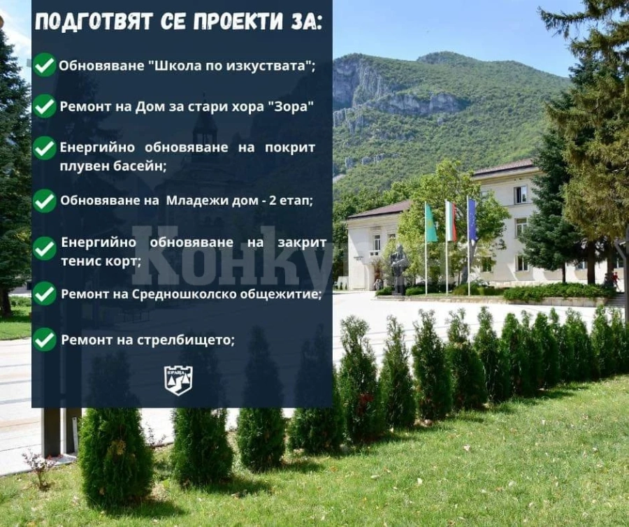 Община Враца готви проекти за обновление на културни институти, спортна инфраструктура и обществени сгради