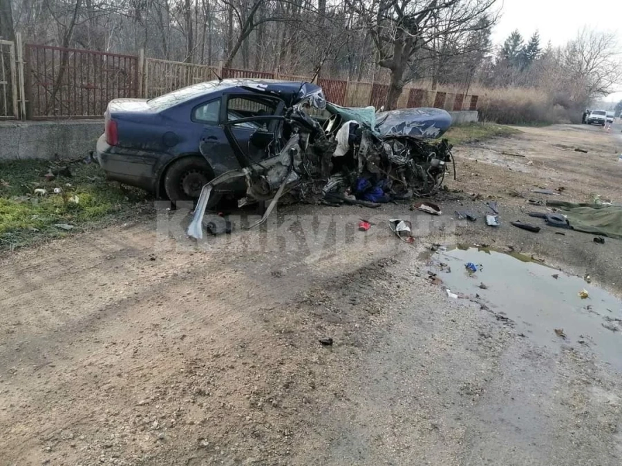 39-годишен загина при тежка катастрофа на входа на Русе