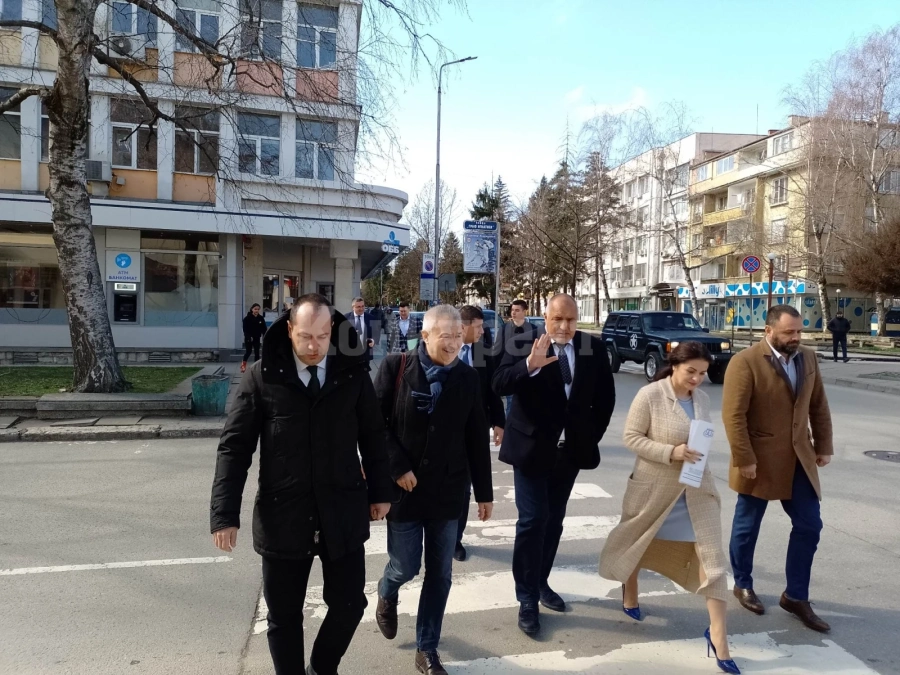 Северозападът посрещна Борисов в Монтана