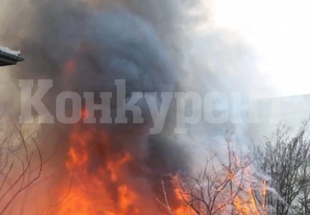 Скара избухна в пламъци и подпали навес в Дунавци