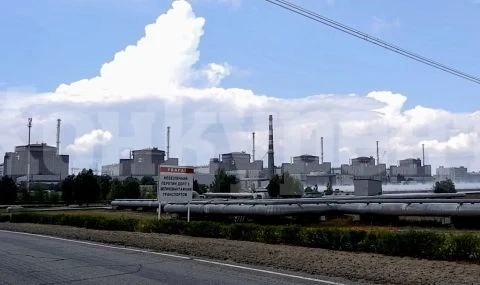 Украински дрон се разби близо до Запорожката АЕЦ