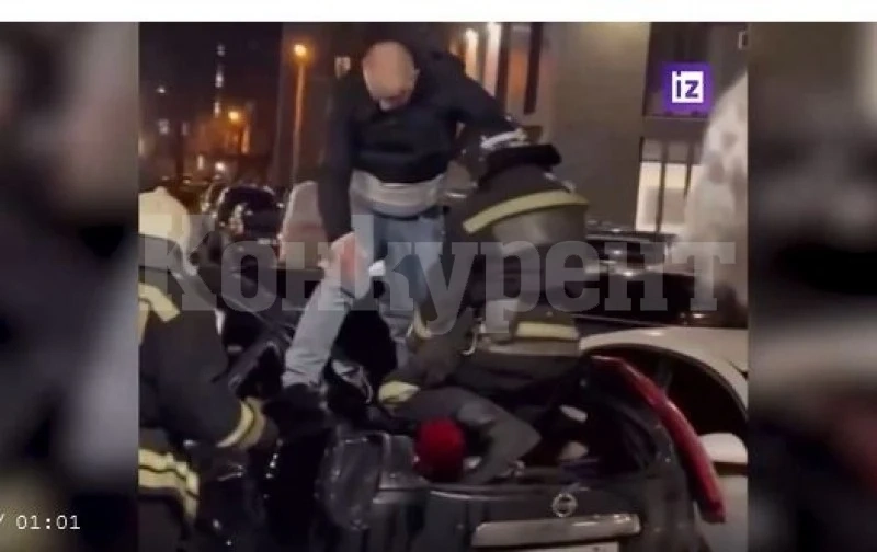 Пиян мъж падна от 19-ия етаж, стана и запя ВИДЕО