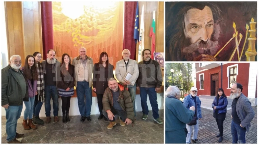 Художници рисуваха в памет на проф. Галилей Сименов