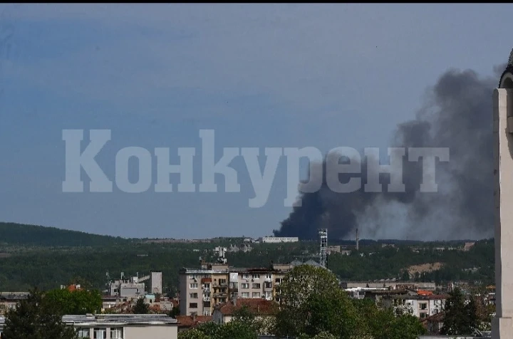 Гори сметището край Монтана СНИМКА