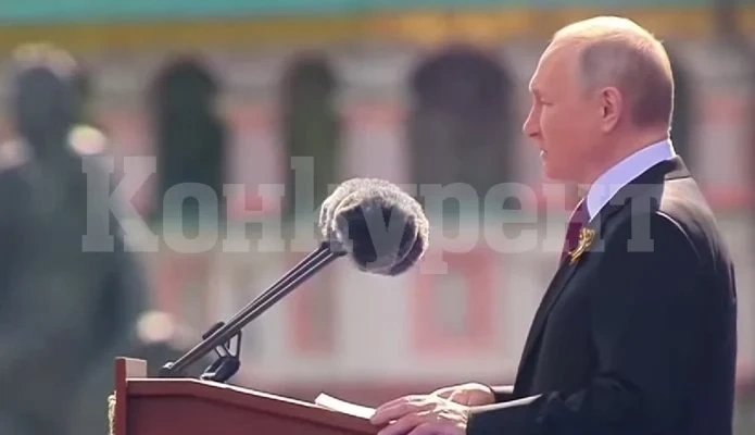 Путин на Червения площад: Истинската война се води срещу Русия
