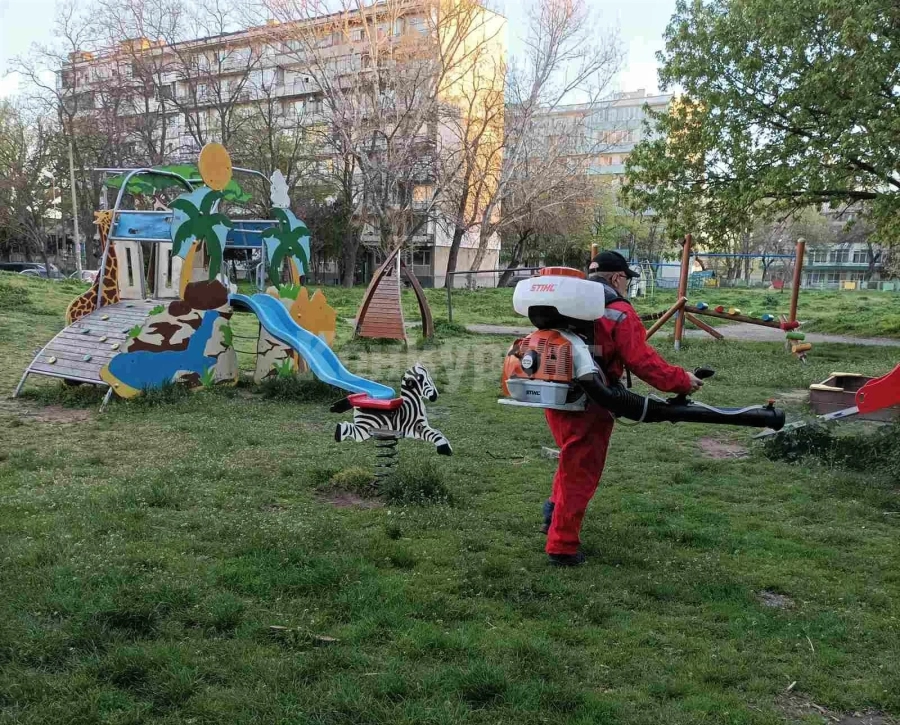Извършена е втора обработка срещу кърлежи