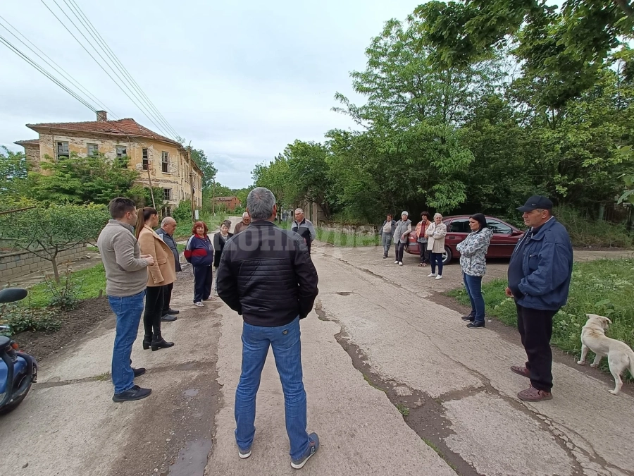 Кметът на община Мизия се срещна с жители от с. Крушовица