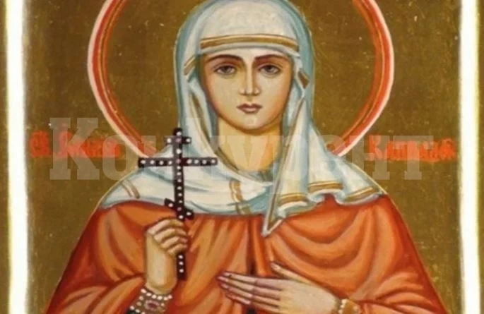 Имен ден! Красиви имена черпят за благочестива светицата, която първа...