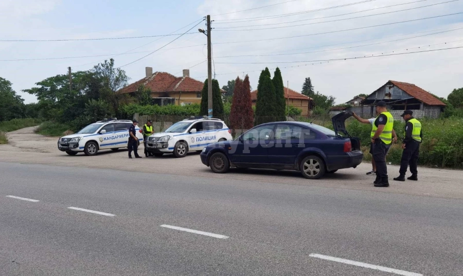 Спецакция на полицията окупира видинския кв. „Нов път“ и в с. Арчар, ето какво откриха СНИМКИ