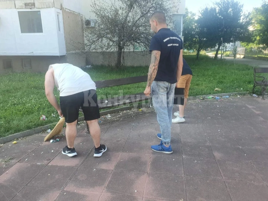 Продължава акцията на Инспектората срещу замърсяването на обществени пространства СНИМКИ