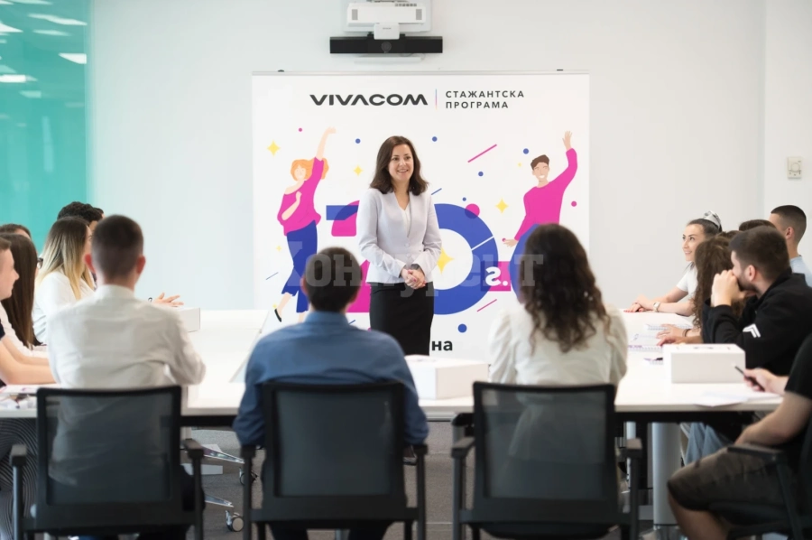 Vivacom посреща 50 стажанти в юбилейното издание на Лятната си стажантска програма