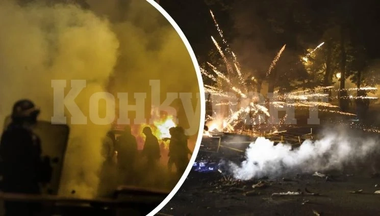 Подпалени сгради и 270 задържани във Франция