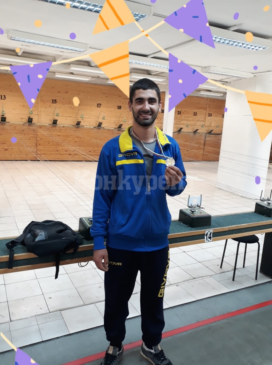 Стрелец от СК Ботев стана вицешампион на 50 м пушка