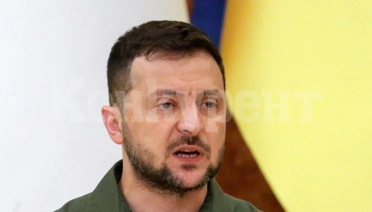 Володимир Зеленски вече е в София