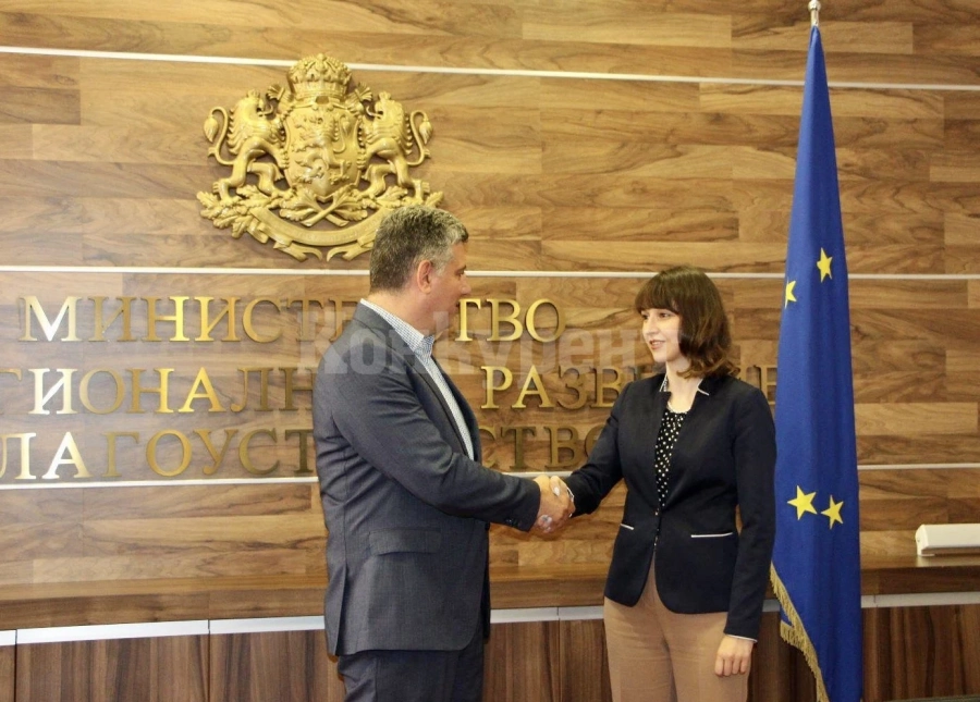 Деница Симеонова обсъди с министър Цеков напредъка по ВиК проект в област Враца