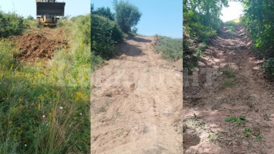 Община Ружинци възстанови стари земеделски пътища
