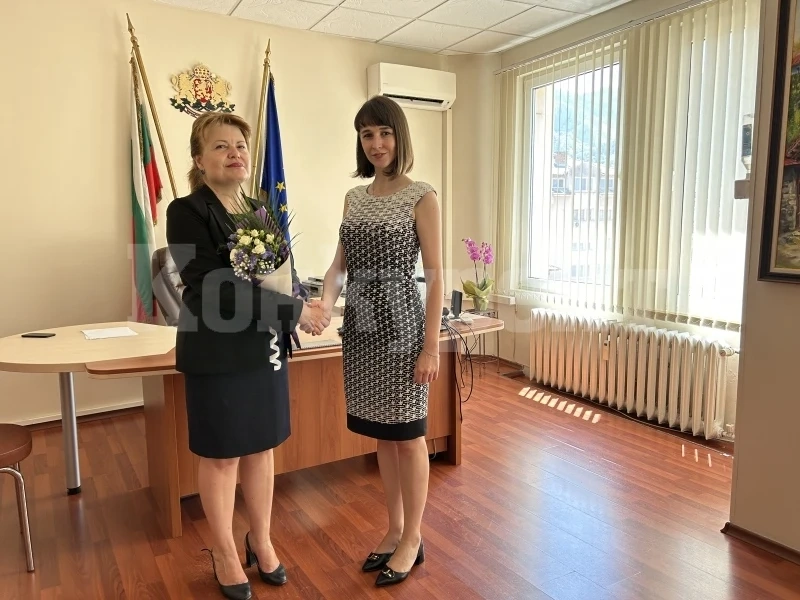 Областният управител Надя Донкинска проведе работна среща с народния представител Деница Симеонова