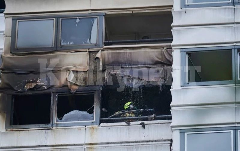 Пожар в сграда в Берлин, двама загинаха след скок