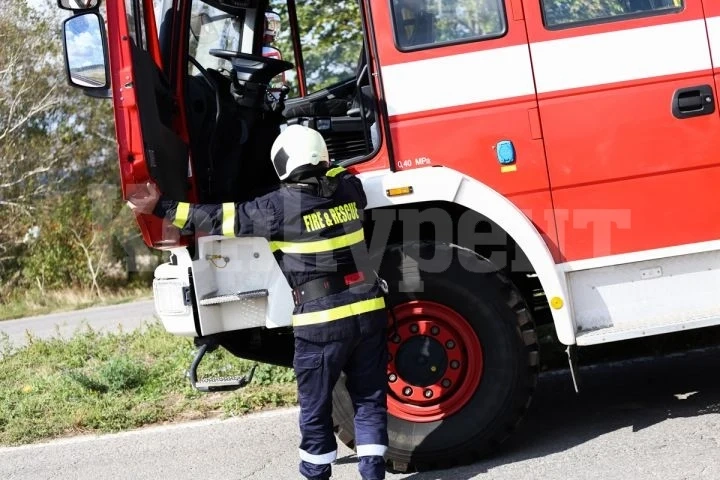 На сигнали за пожари и паднали дървета се отзоваха огнеборци във Видинско