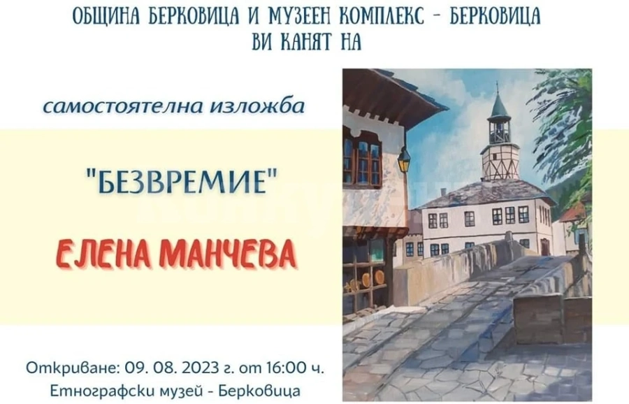 Ломска художничка открива самостоятелна изложба в Берковица