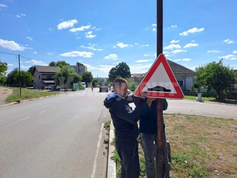 Подновяват пътните знаци в Мизия