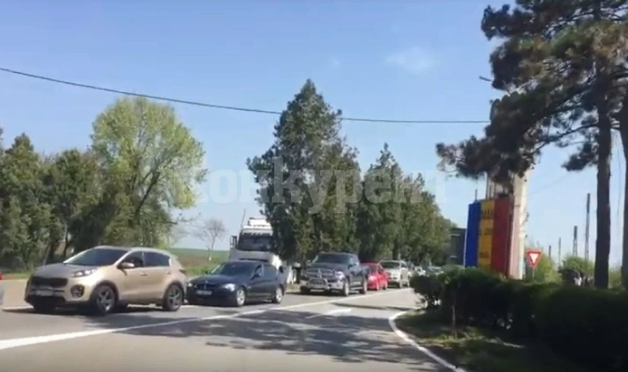 Интензивен трафик на товарни автомобили на румънската граница при Видин и Кардам