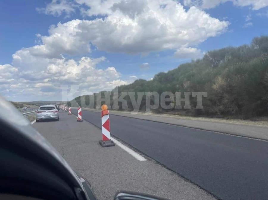 Внимание, шофьори: Промени в движението по част от магистрала „Тракия“