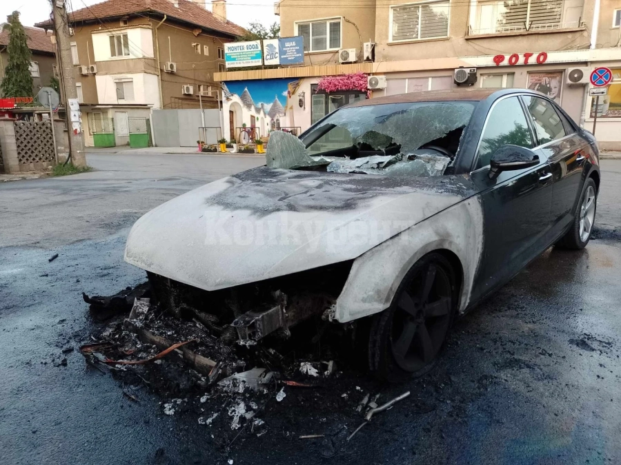 ОГНЕНА ВЕНДЕТА! Подпалиха колата на известен сръбски готвач в Монтана СНИМКИ
