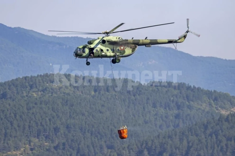 Тревога в Одринска област заради пожара край Свиленград