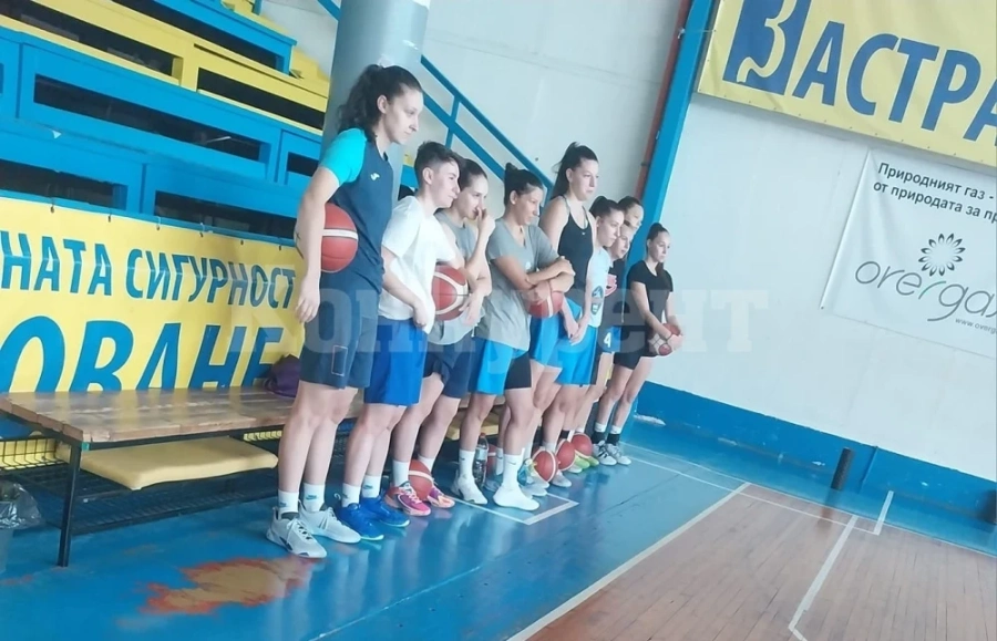 БК Монтана тренира в пълен състав