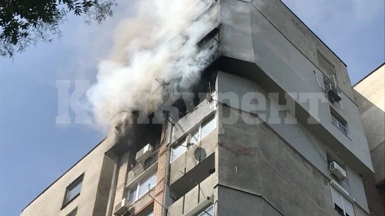 Абсорбатор даде на късо и опожари апартамент във Видин