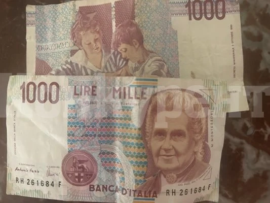 Италианец намери банкноти от 245 млн. лири, но вече не могат да се сменят с евро