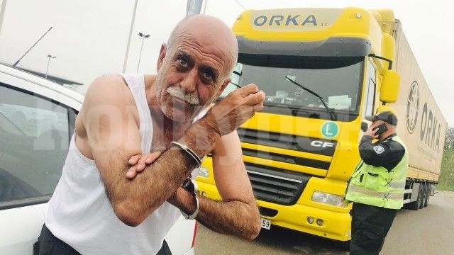 Пипнаха турски тираджия да кара пиян
