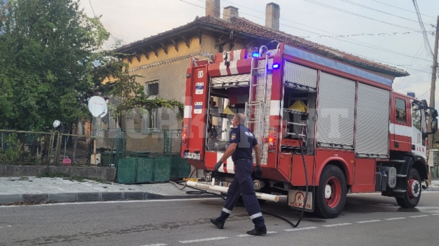 Пожар горя в имот във Видинско